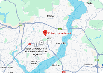 Haritada gösterilen ofis konumu