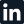 LinkedIn social media icon