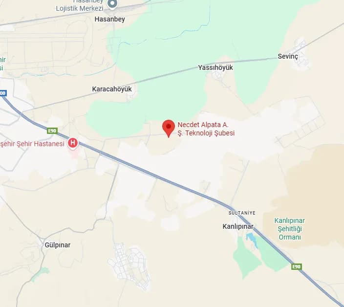 Office location displayed on map Office location displayed on map